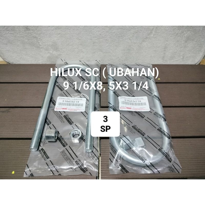 SPRING U BOLT TOYOTA HILUX SC RUBAHAN