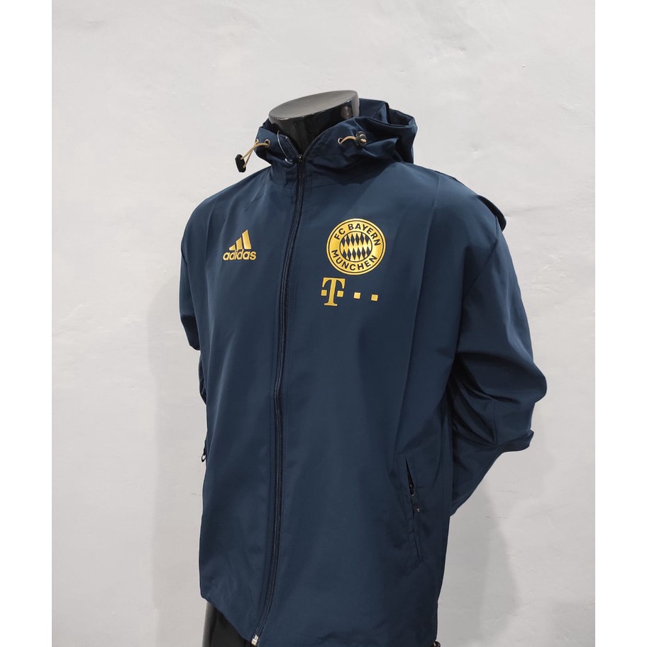 *Segera Dapatkan* JAKET PARASUT TRAINING BAYERN MUNCHEN NAVY
