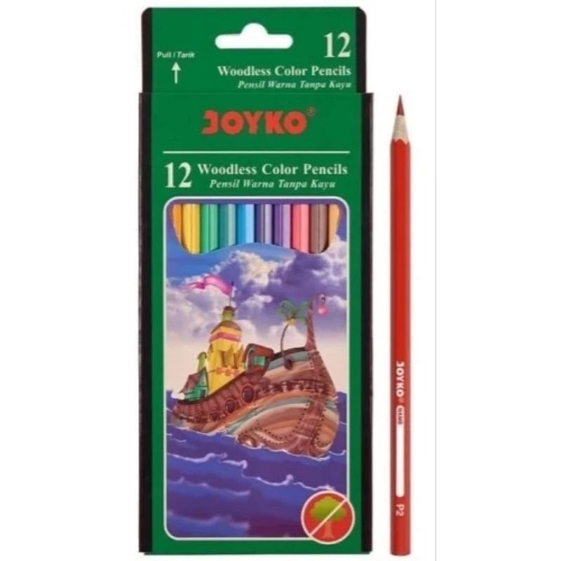 

Pensil warna gambar woodless color JOYKO
