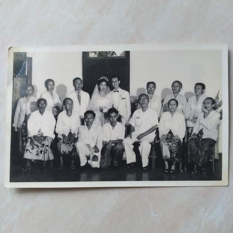 Foto Kuno Lawas Jadul Pernikahan Tionghoa 1950-1960 an - YN863