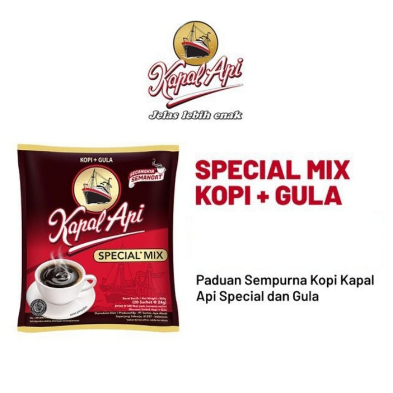 

Kapal Api Special Mix u/ 1 Renceng