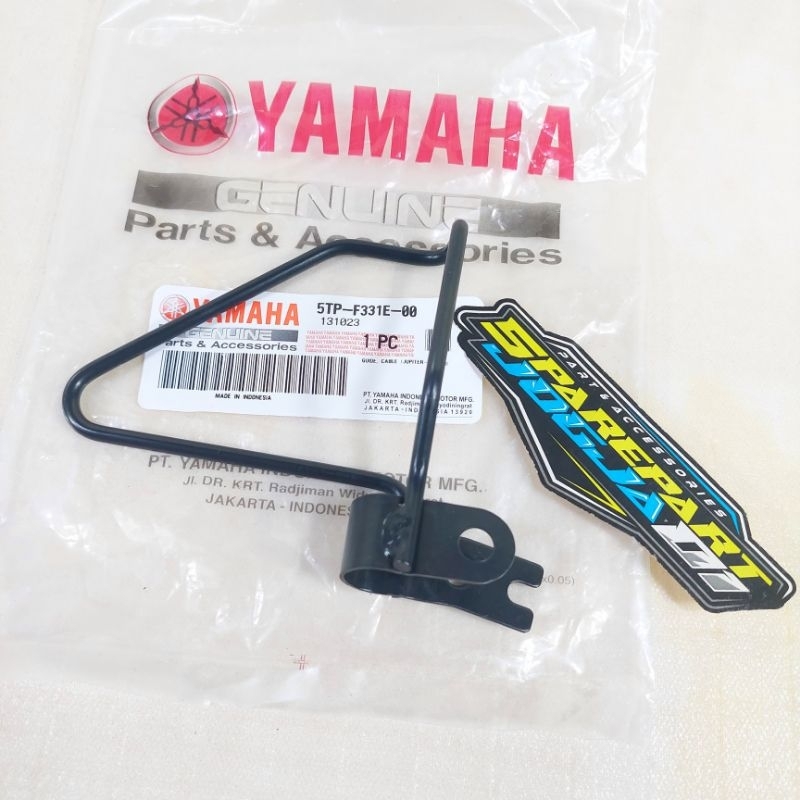 Breket Bracket Dudukan Selang Rem Depan Jupiter Z Lama / Burhan Jupiter Z Robot / Z1 ASLI ORIGINAL Y