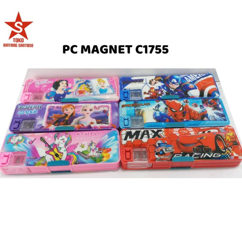 

PC MAGNET C1755 / Pencil Case Magnet / Kotak Pensil / Tempat Pensil C1755