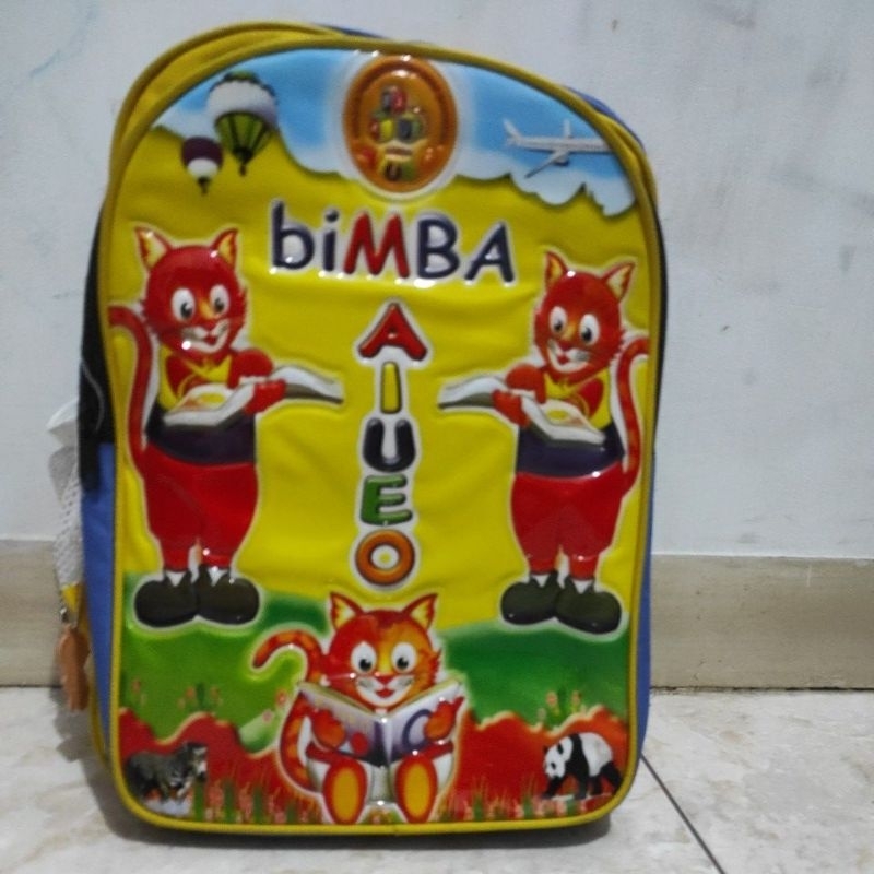 Preloved Tas Bimba AIUEO