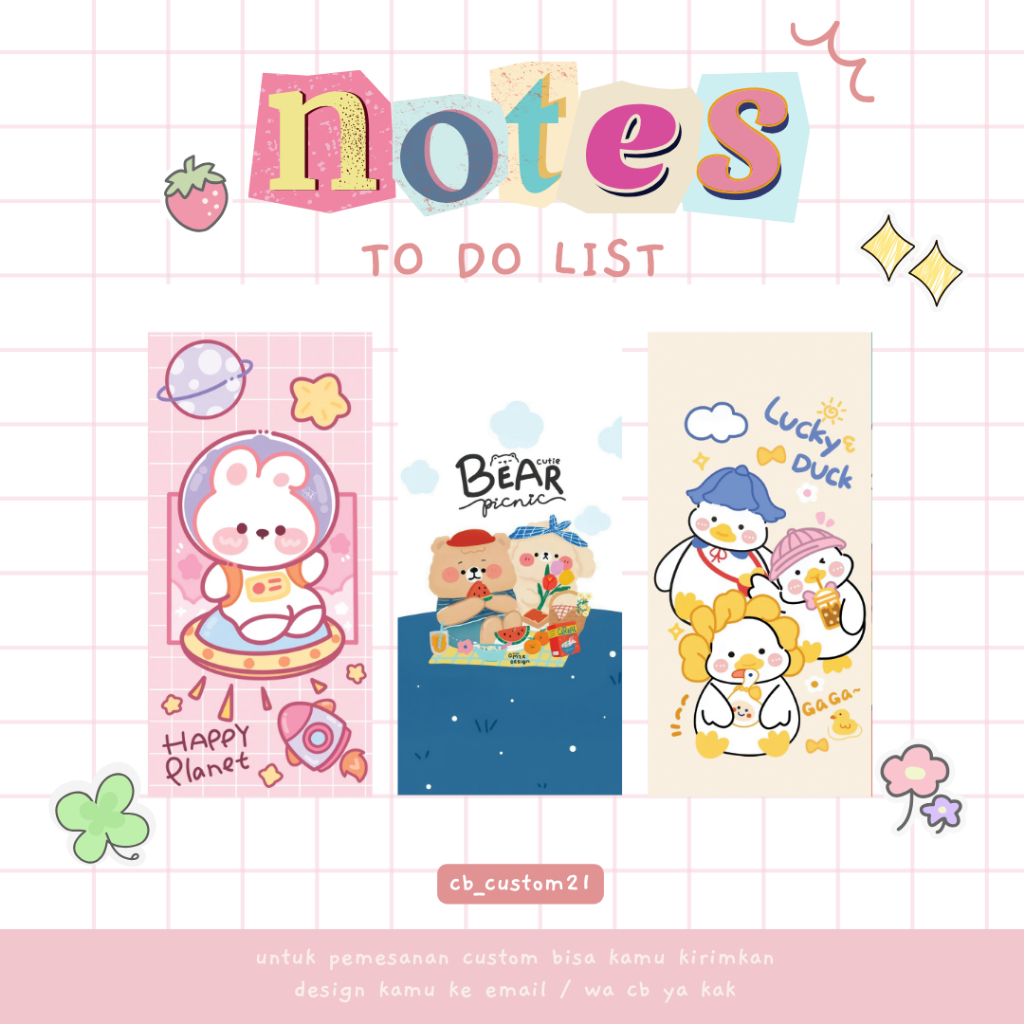 

Buku Notes To Do List