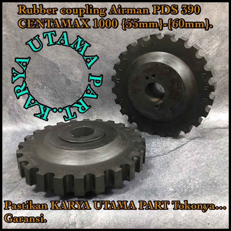 Rubber Coupling Airman PDS 390 CENTAMAX 1000 55-60MM