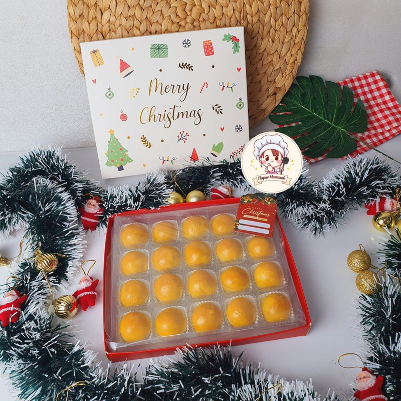 

DM - Paket Hampers Natal 20pcs Nastar Premium Terenak