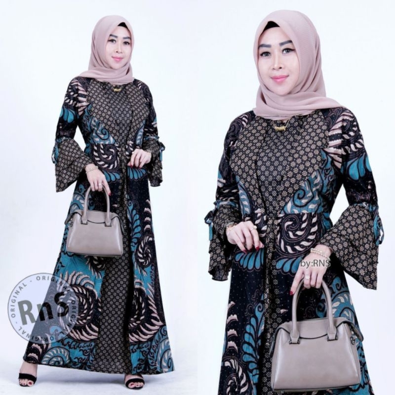 Gamis batik kera Jessy gamis moderen gamis batik original