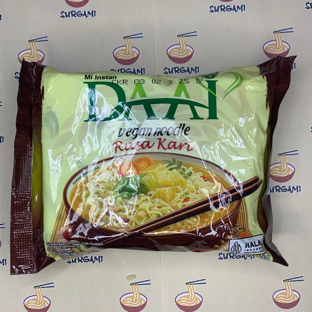 

Mi Instan Daai Vegan Kari 85gr