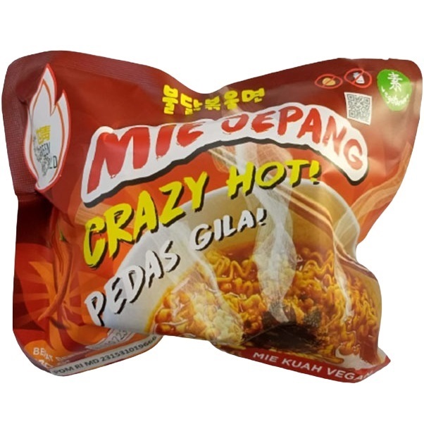 

Green World Mie Jepang Crazy Hot 130gr