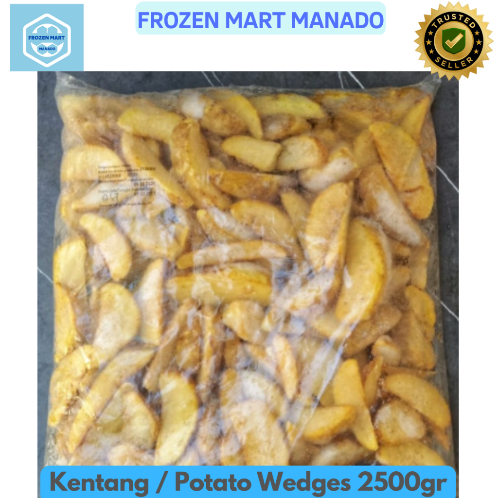 

Kentang Potato Wedges 2500gr - Frozen Mart Manado (Frozen Food Manado)