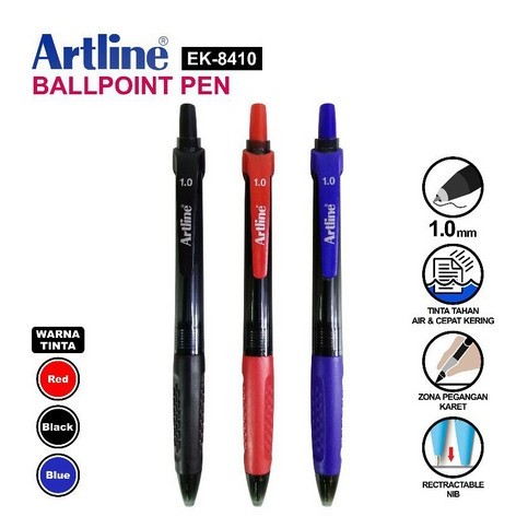 

Artline ballpoint pen EK-8410/ Retractable ballpoint pen