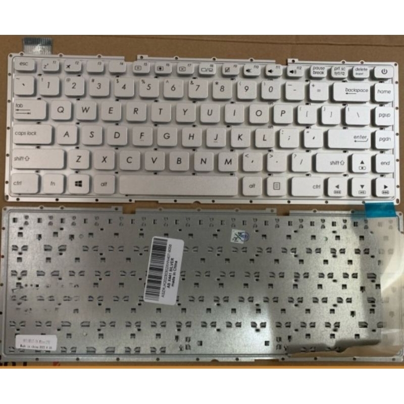 Keyboard asus X441 X441U silver Original