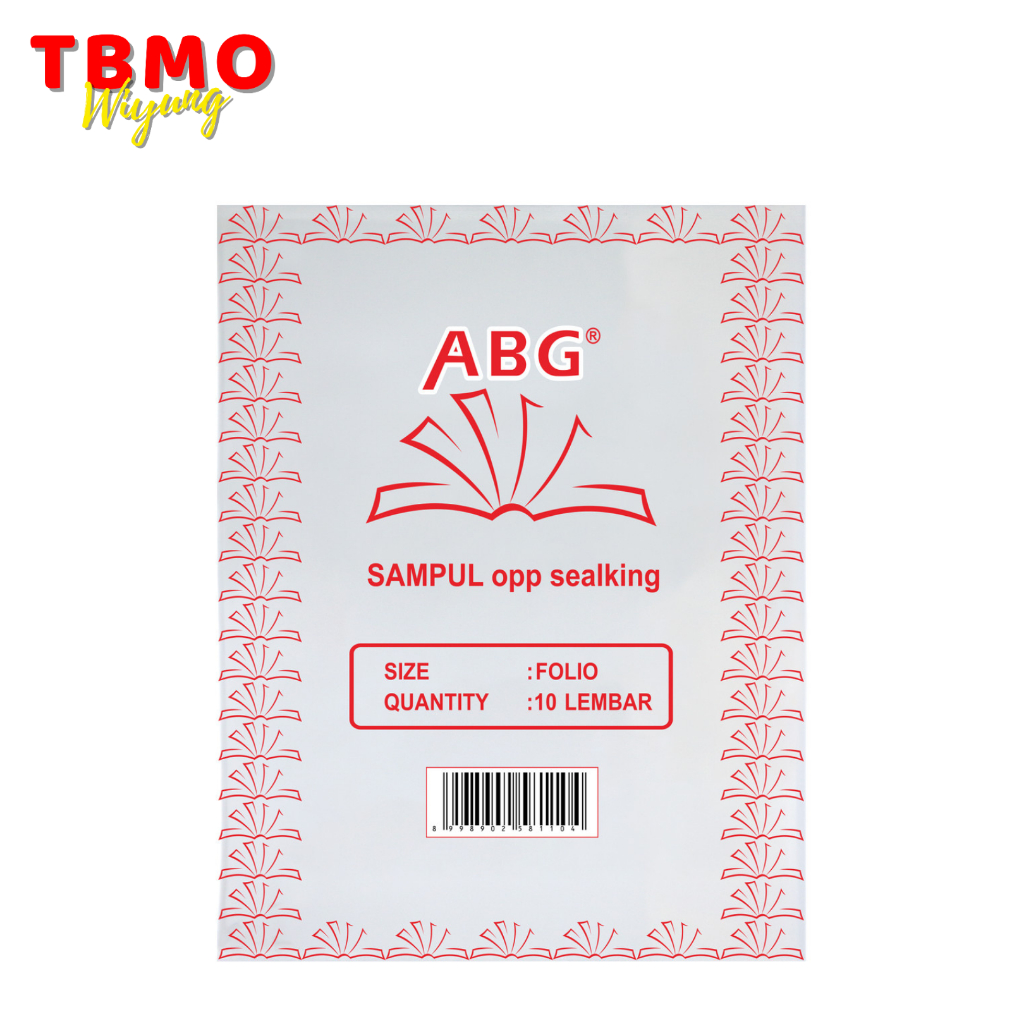 

Sampul Buku Plastik ABG OPP Sealking Folio Isi 10 Lembar