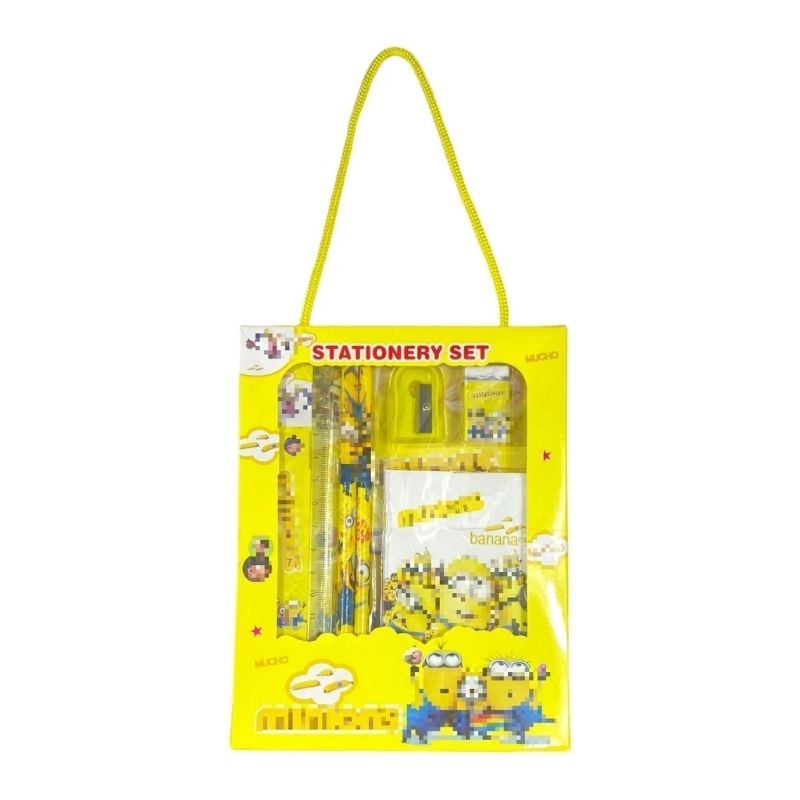

Alat Tulis Set 6IN1 Stationery Set Lucu Karakter Set Perlengkapan Alat Tulis