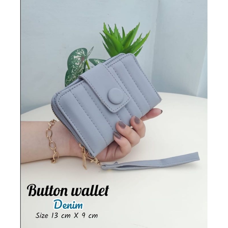 NEW DOMPET MINI BUTTON WALLET