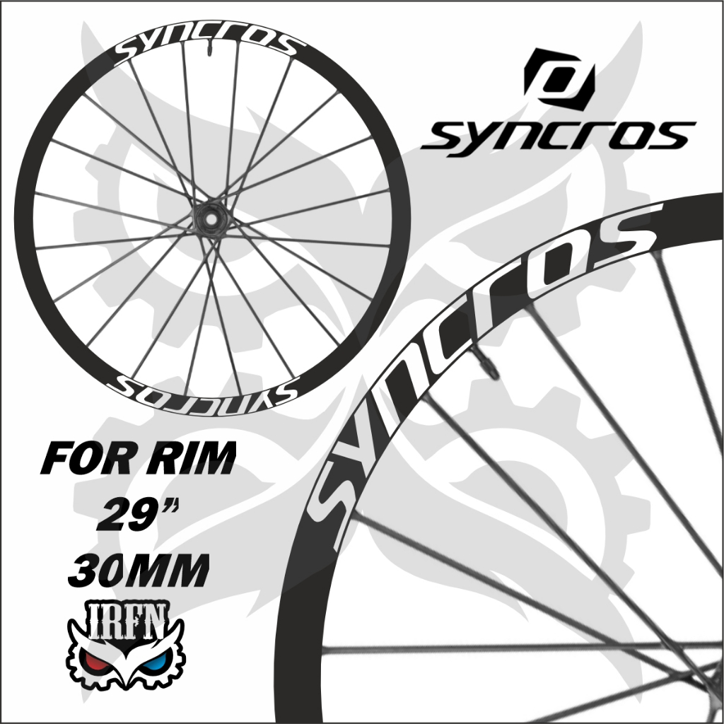 Stiker Rim MTB SYNCROS