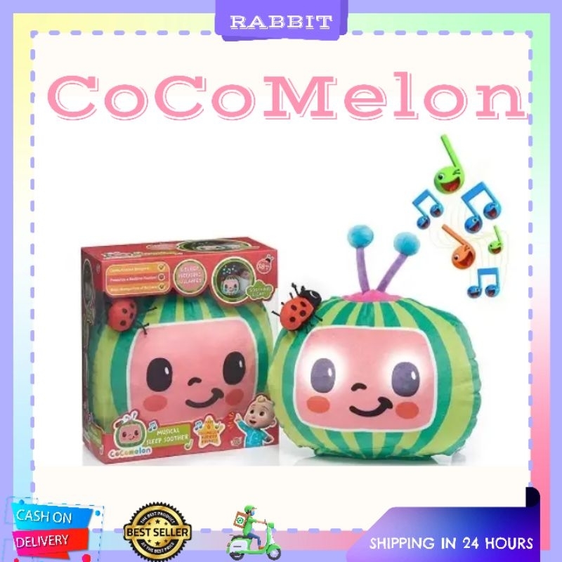 [READY]✅BONEKA BANTAL TIDUR COCOMELON MUSIC TIDUR ANAK ORIGINAL