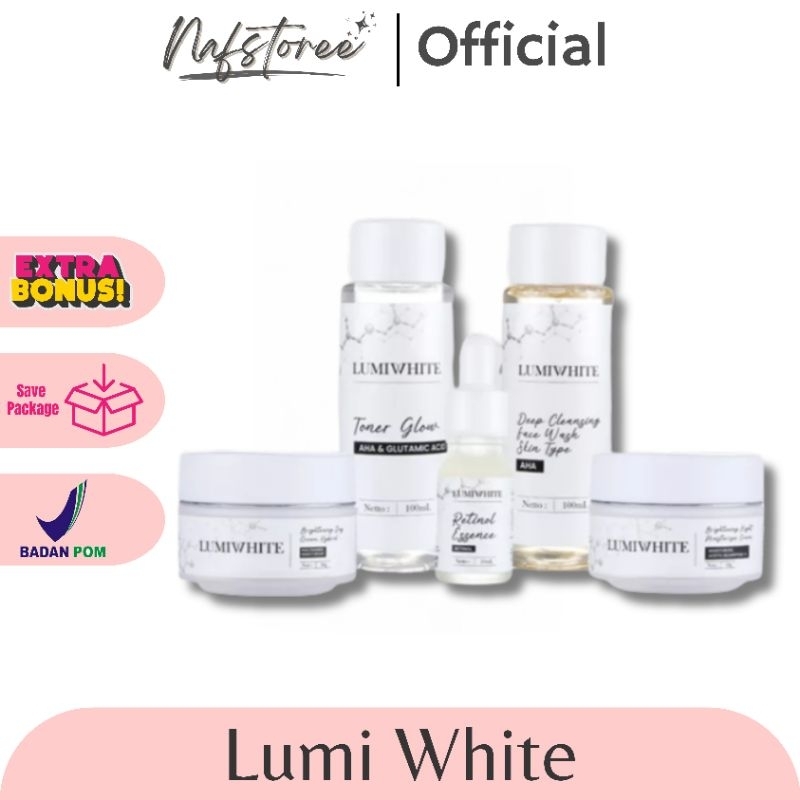 [FREE GIFT] LUMIWHITE SKINCARE / SKINCARE LUMIWHITE BRIGHTENING SERIES / LUMIWHITE SKINCARE
