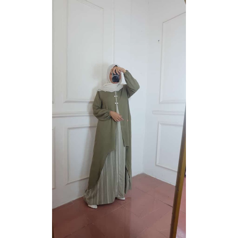 Dress Cardi Sage By ZK