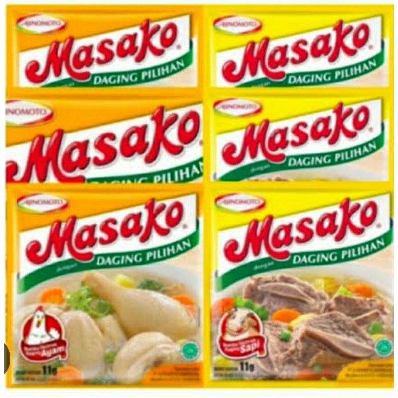 

Masako rasa Ayam dan rasa Sapi
