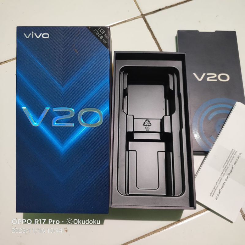 Dus Box VIVO V20 Original Bawaan HP