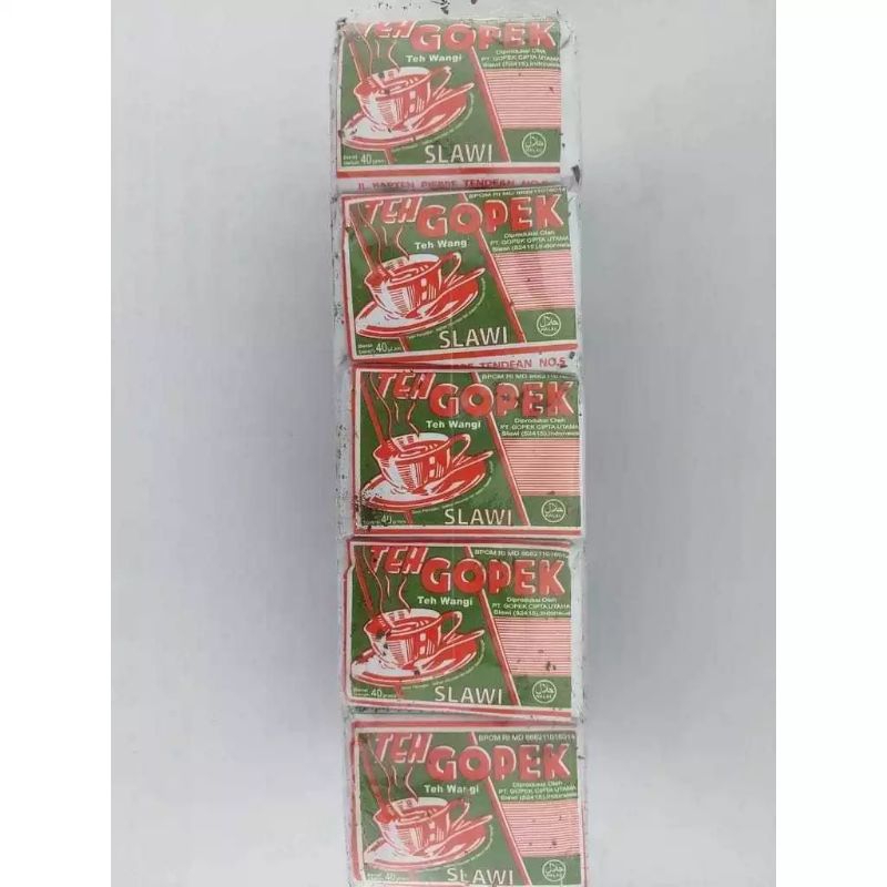 

Teh tubruk gopek 1 pcs