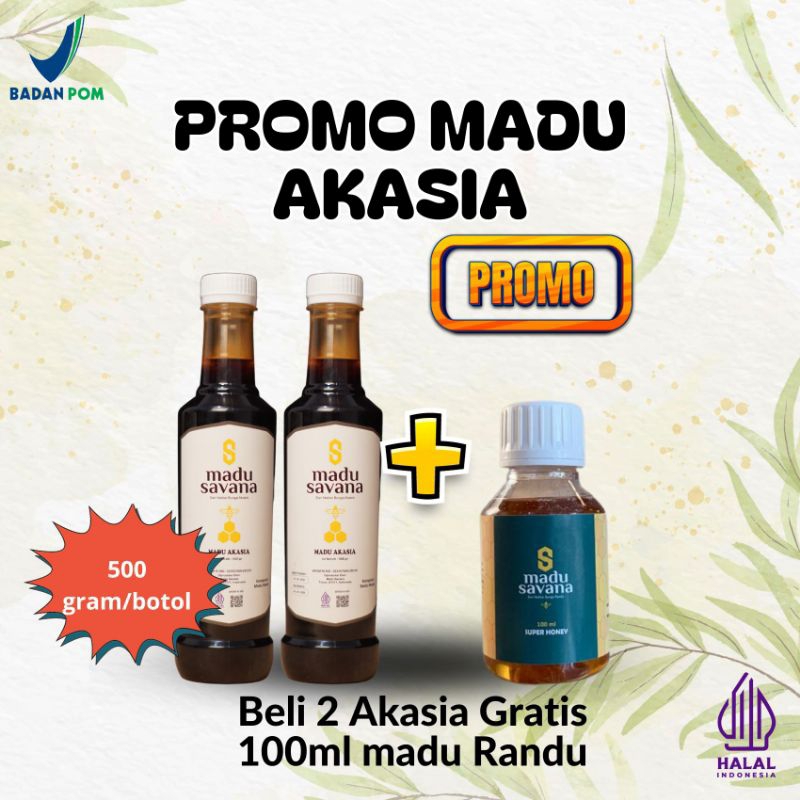 

PROMO 2 BOTOL AKASIA GRATIS MADU RANDU SUPER