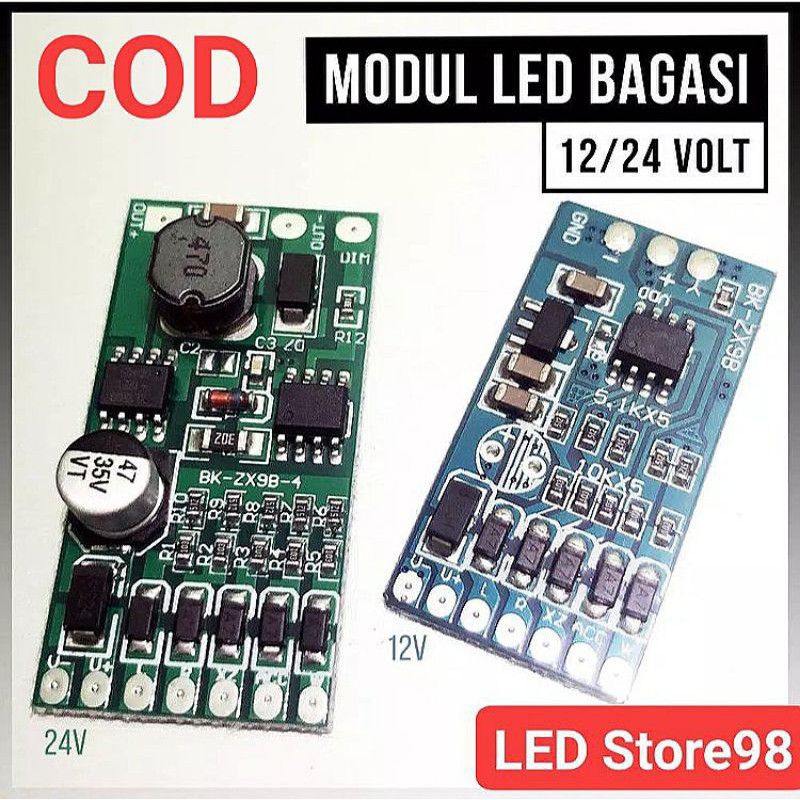 modul led rgb bagasi 12 dan 24 volt