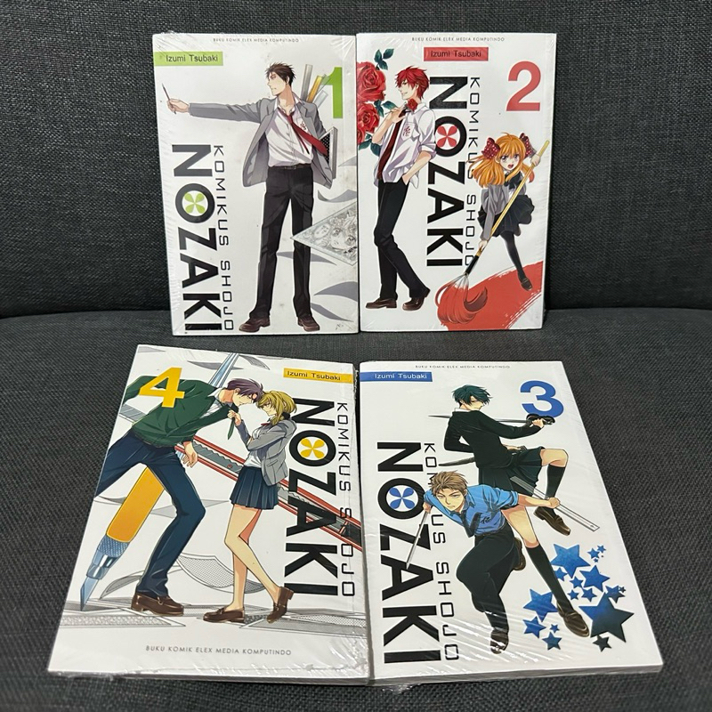Komik Komikus Shoujo Nozaki 1-4 (Izumi Tsubaki) NEW SEGEL