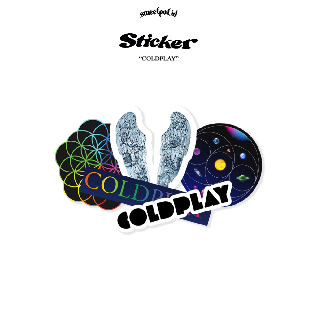 

(BISA COD) STICKER COLDPLAY / STIKER HELM / STICKER BIJIAN / STICKER ECERAN / STICKER METAL / STICKER POP / STICKER INDIE / STICKER BAND/ BRITPOP