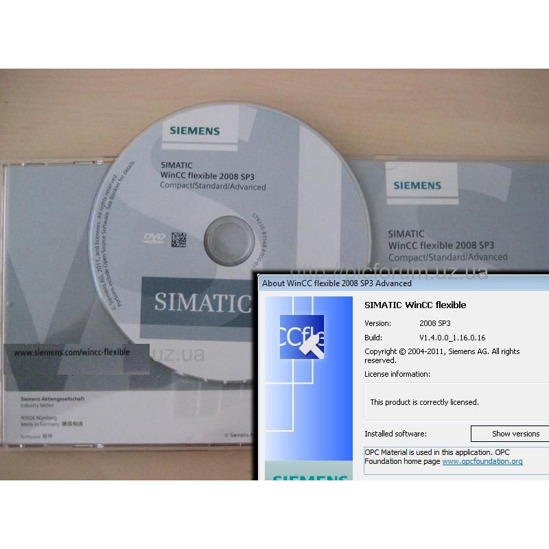 Software HMI Siemens | WinCC Flexible 2008 SP3 Full