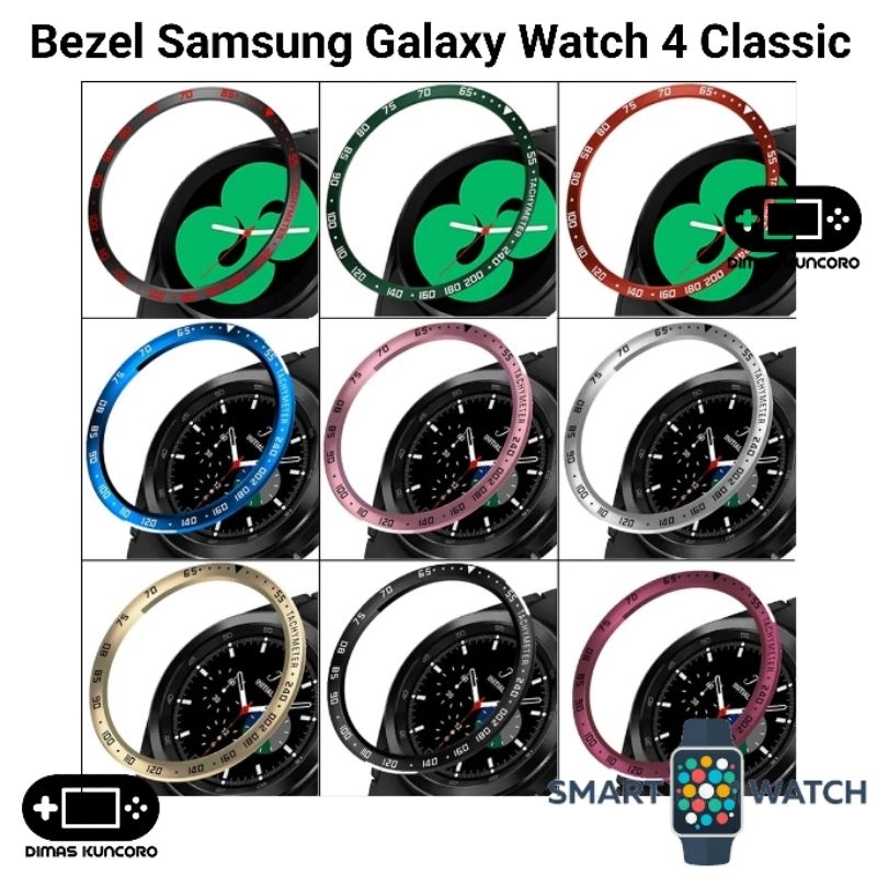 Bezel Samsung Galaxy Watch 4 Classic ring metal watch4 42mm 46mm cover case