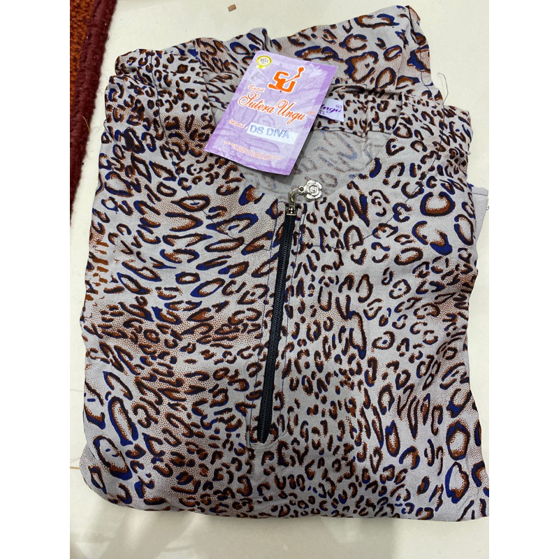 daster murah sutra ungu