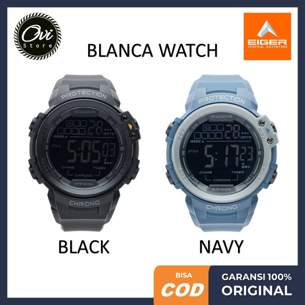 EIGER1989 JAM TANGAN BLANCA MDW WATCH ORIGINAL