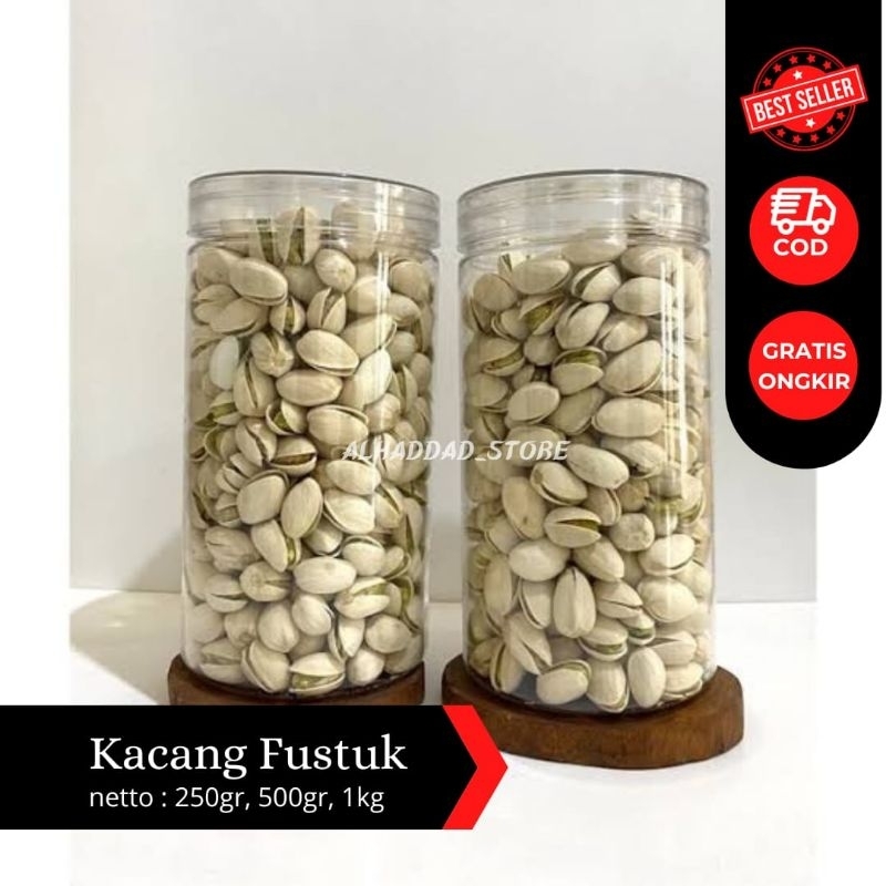 

Kacang Fustuk Pistachios Fustuck Arab | Kemasan 250gr 500gr 1kg