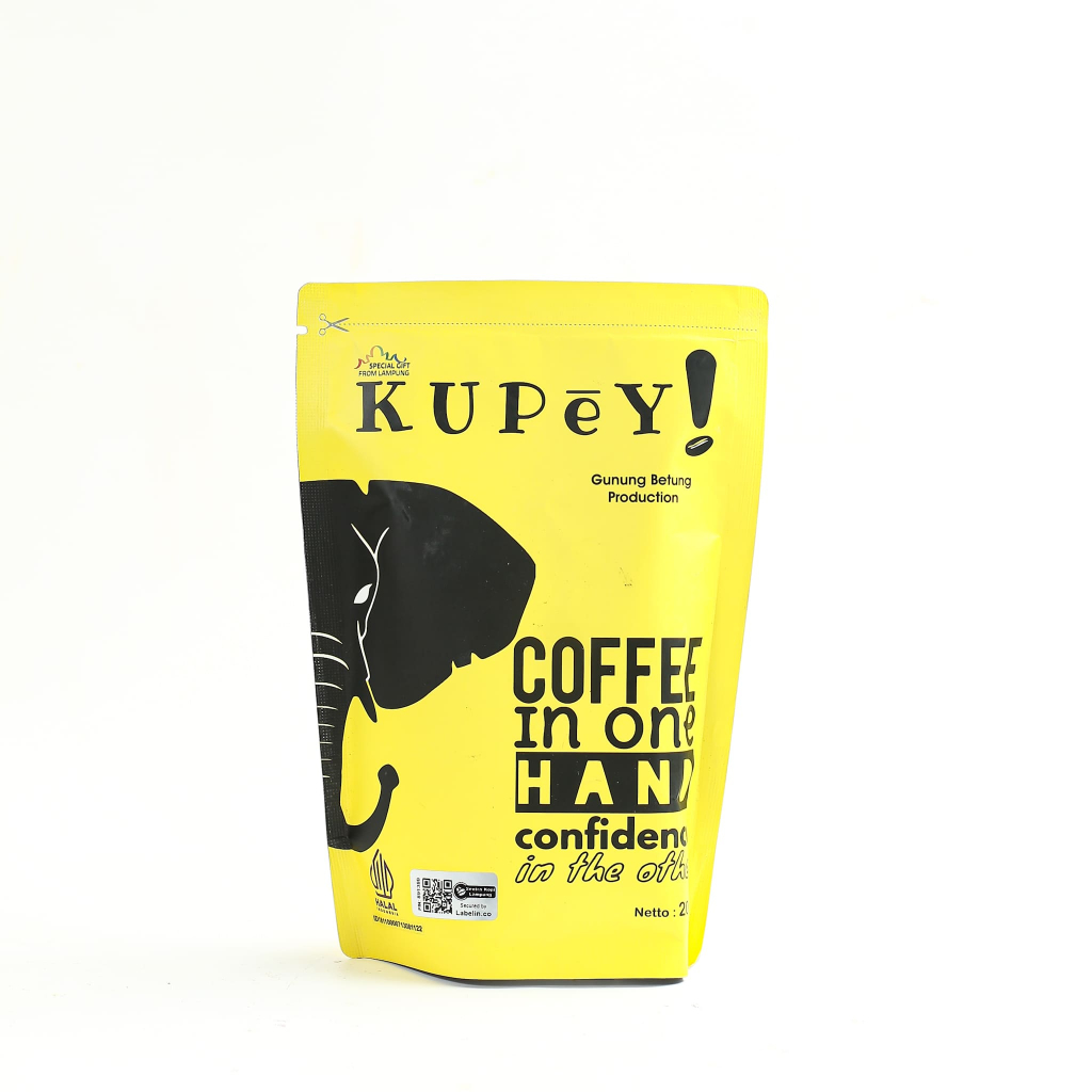 

KUPey Kopi Robusta Lampung Edisi Gunung Betung 200 gram