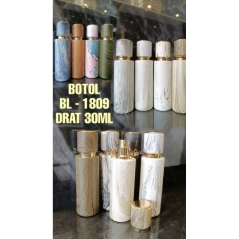 botol parfum spray antik mewah 30ml motif keramik
