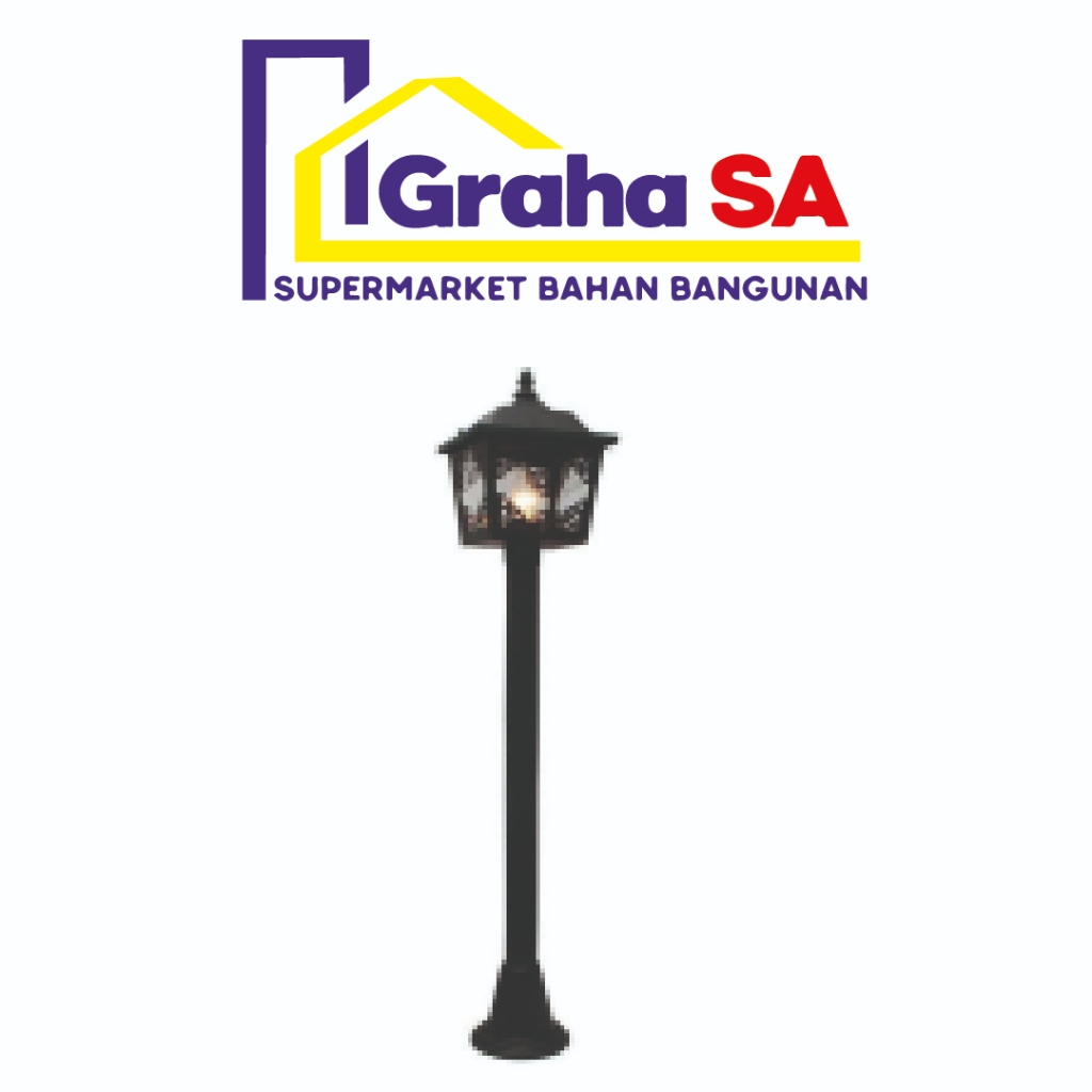 LUMINA LAMPU TAMAN JM 05 BK