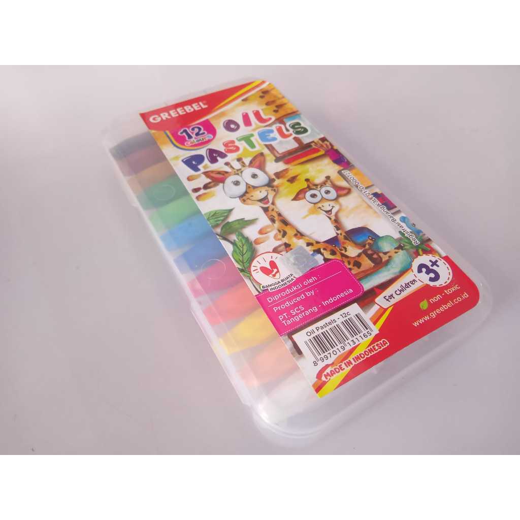 

Kids Oil Pastel Greebel 12 Warna