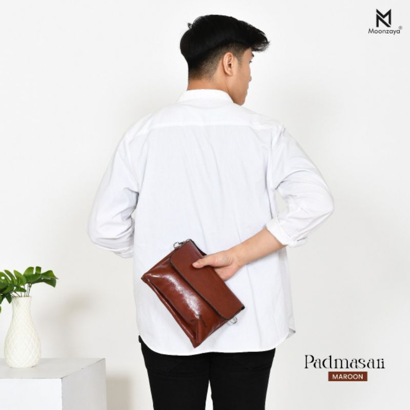 PADMASARI BY MOONZAYA (Tas dompet pria/Dompet Pria Ganteng/Tas pria simple)