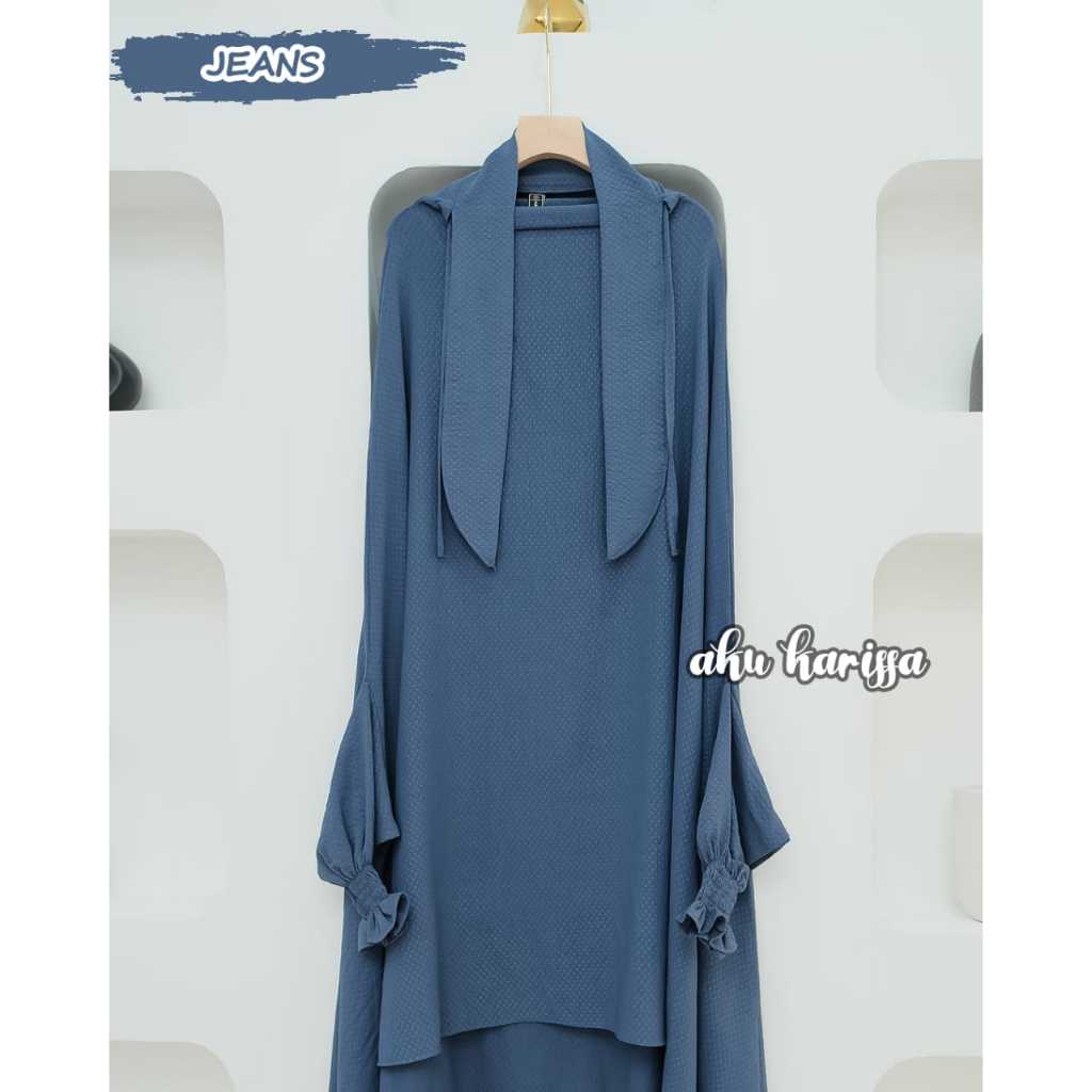 SET CADAR FRENCH AFIFAH ALIYAH BY AKU KARISSA CRINGKLE EMBOS DAILY SYARI MUSLIMAH