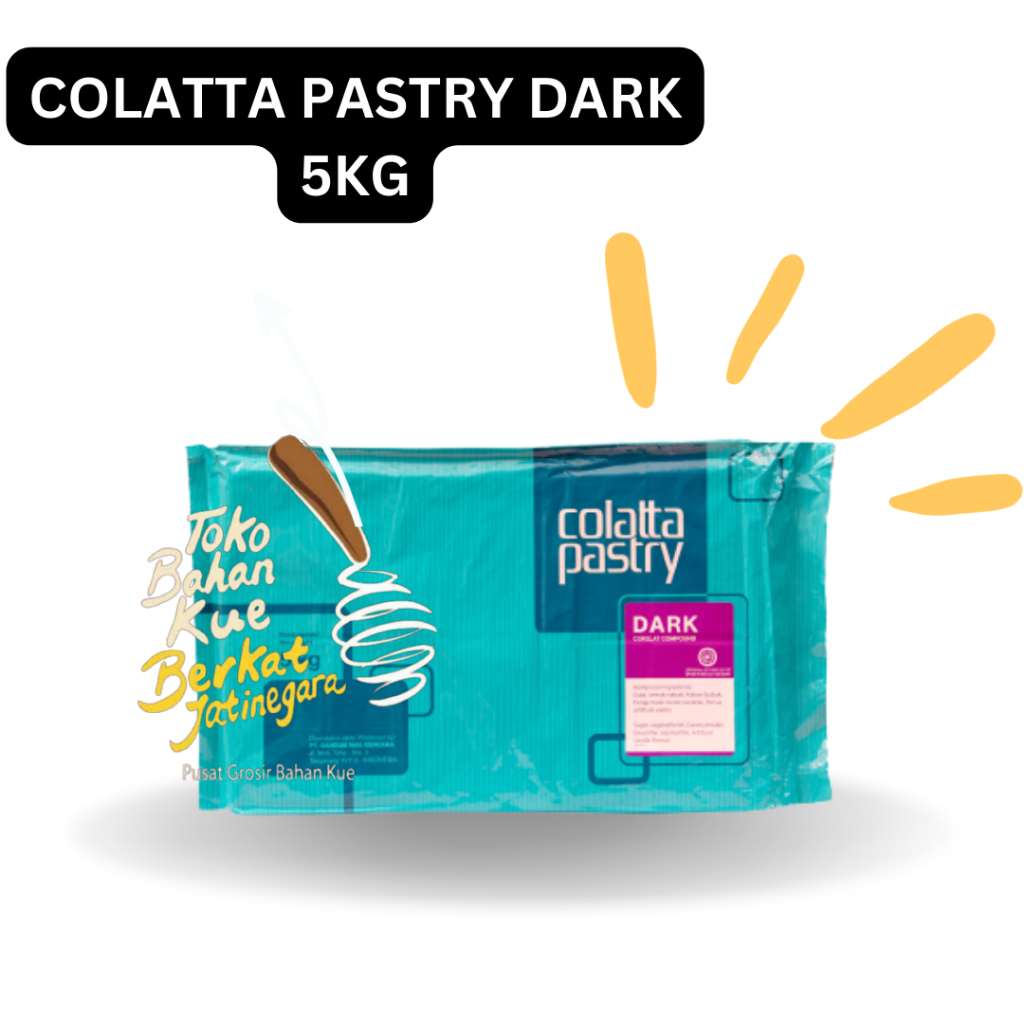 

COLATTA PASTRY DARK 5KG 1CTN
