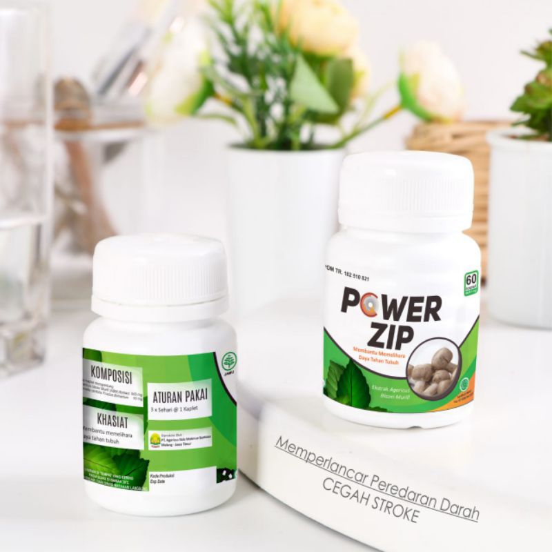 OBAT STRUK Ampuh #POWER ZIP 30 KAPLET