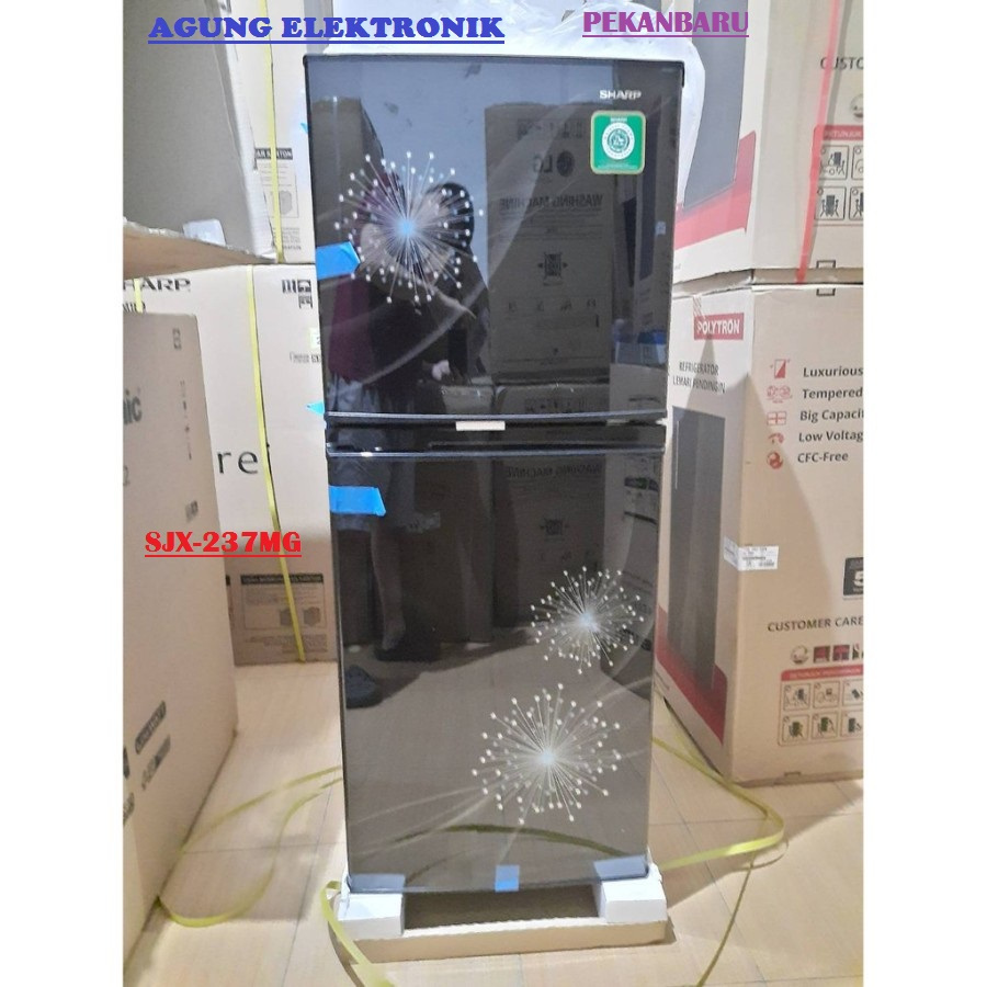 KULKAS SHARP 2PINTU SJ237MG SJ-237MG SJ 237 MG DP DB Kulkas murah