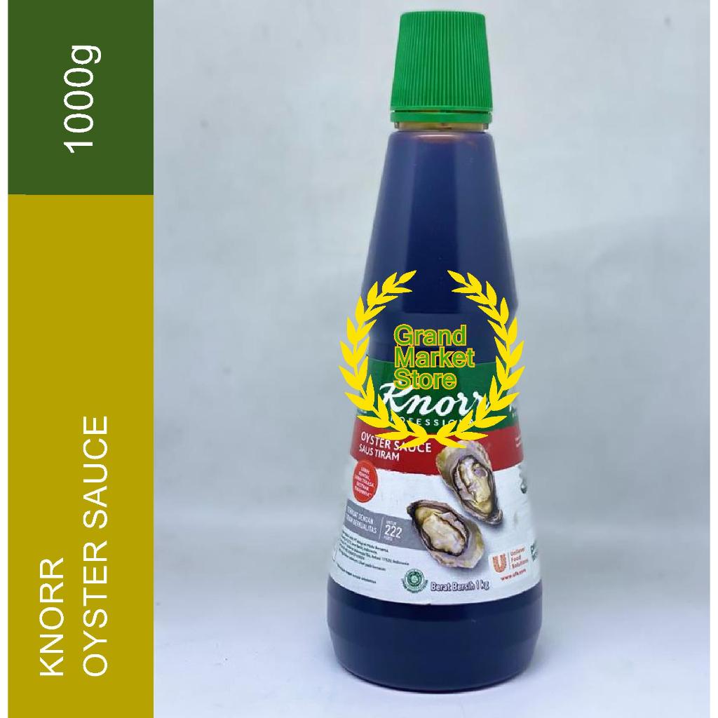 

Knorr Oyster Sauce / Saus Tiram 1 kg Knor Saus Oyster 1000 gram