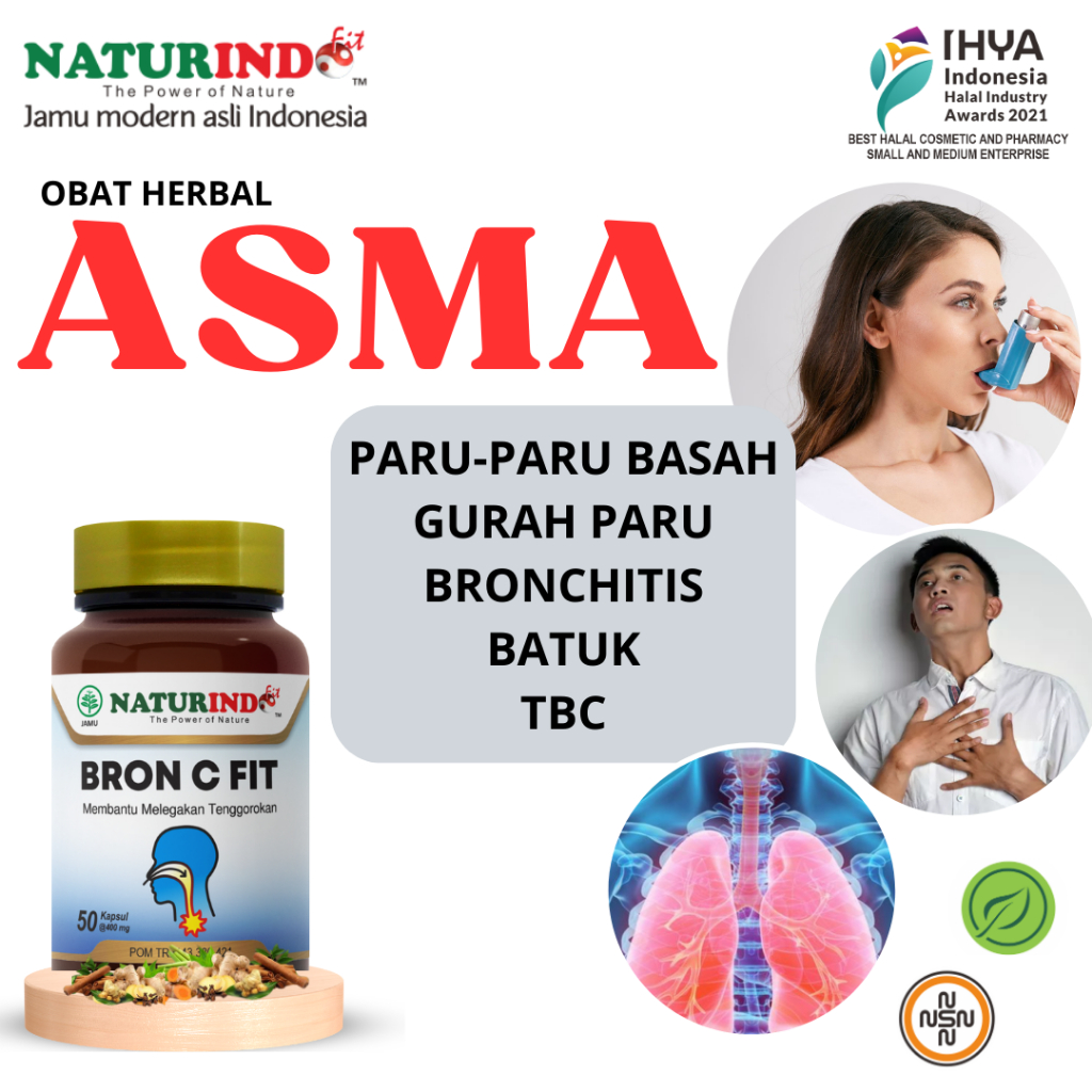 Obat Asma Batuk Sesak Nafas Tbc Batuk Berdahak Kering Menahun Bronkitis Herbal