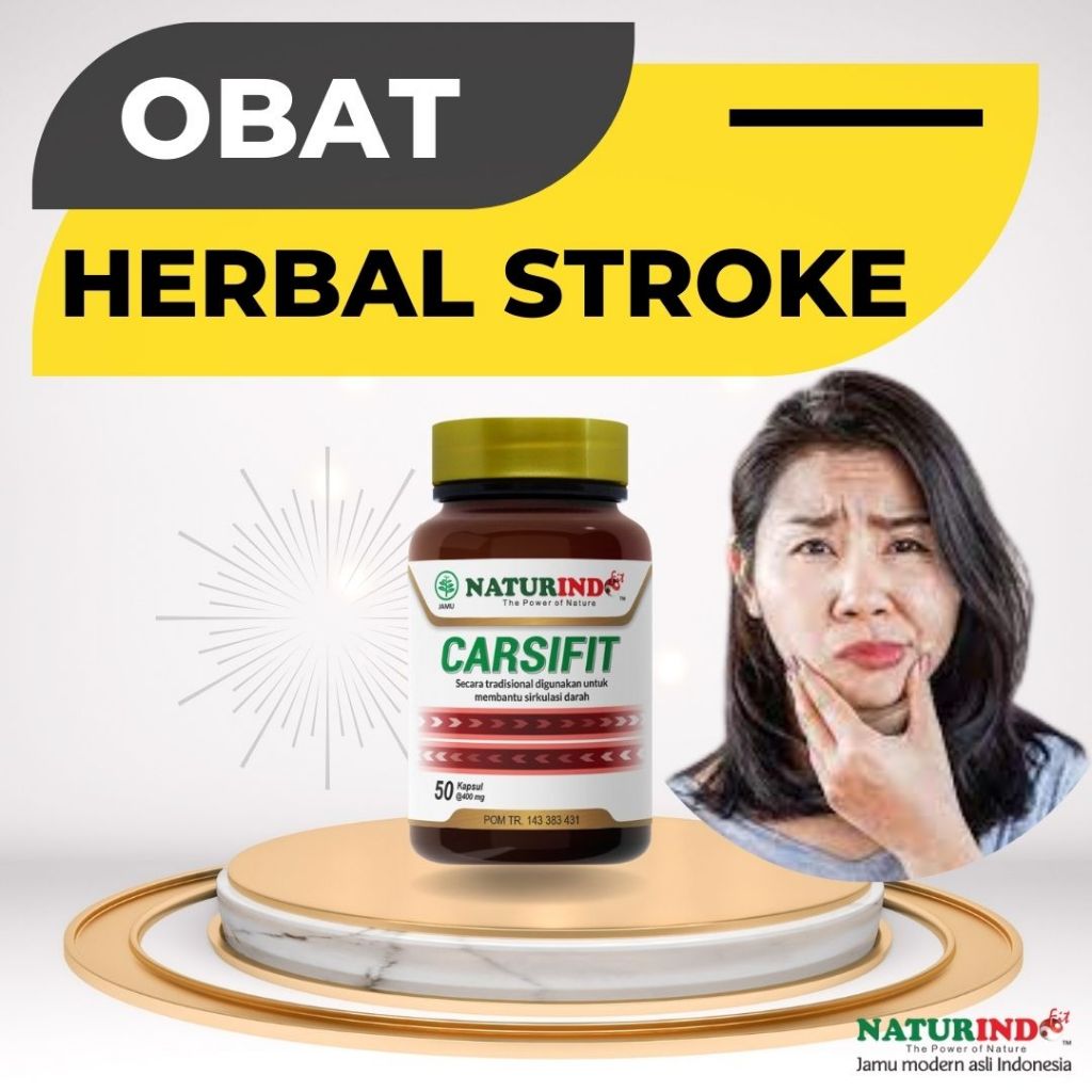 Obat Stroke Struk Ringan Paling Ampuh Bels Palsy Herbal Carsifit