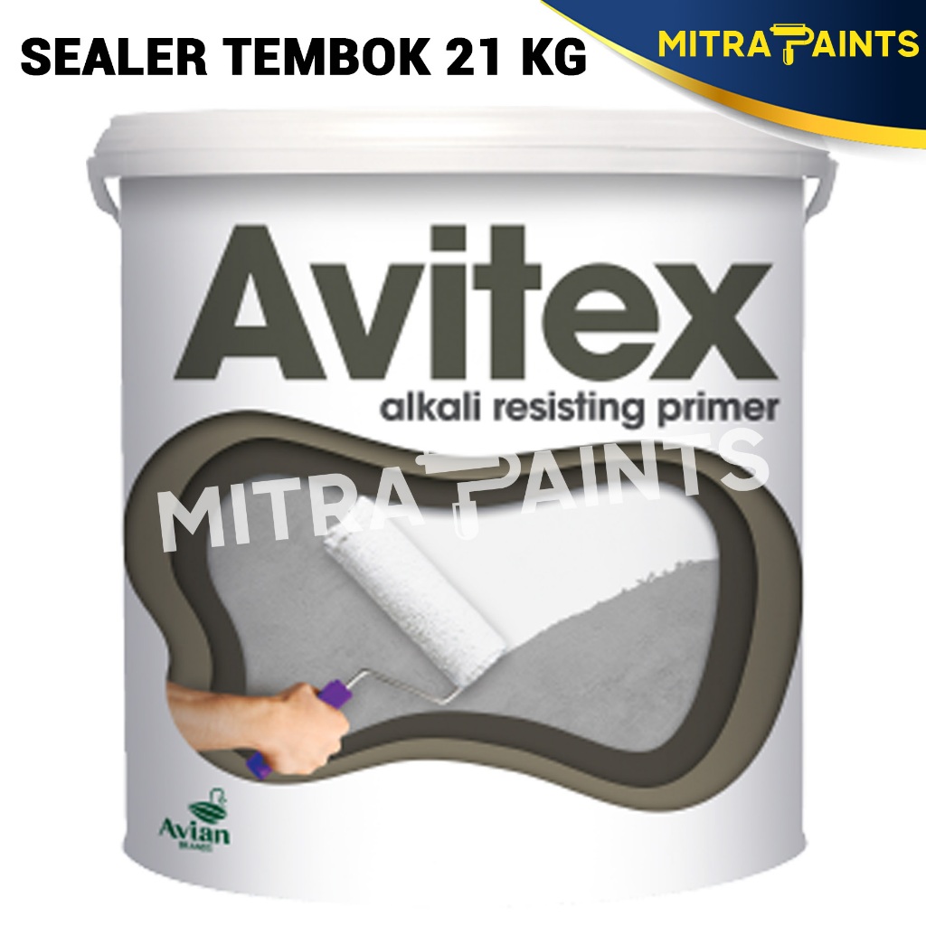 AVITEX ALKALI RESISTING PRIMER 21 KG PAIL / CAT DASAR TEMBOK SEALER ANTI ALKALI