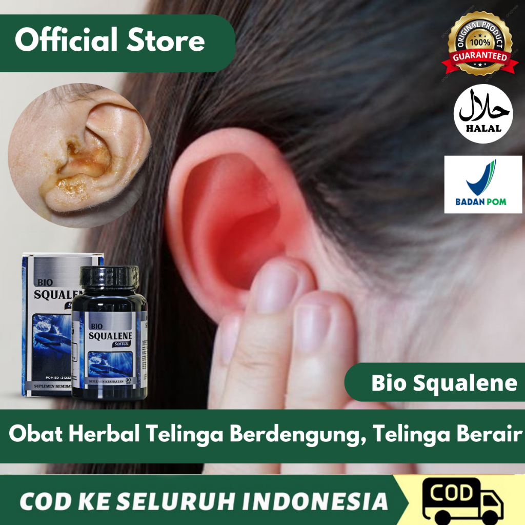 Obat Herbal Telinga Berdengung, Telinga Berair, Perikondritis, Otomikosis, Otitis Media, Cerumen Ata